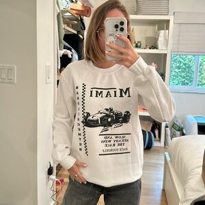 University of Miami crewneck